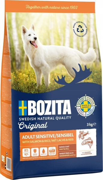 Bozita Bozita Original Adult Sensitive Skin&Coat 3kg 41523