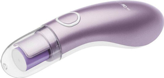 Clatronic Прибор для шлифовки и полировки ногтей со сменными насадками NPS 3657, фиолетовый