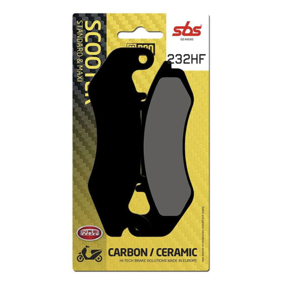SBS Hi-Tech Scooter 232HF Carbon Ceramic Brake Pads