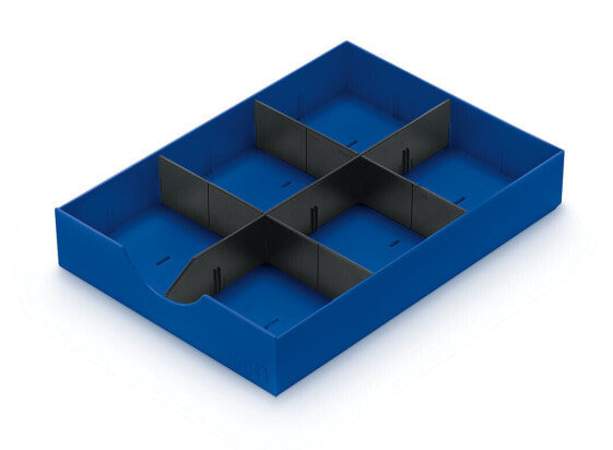 styro 268-405.35 - Polystyrene - Blue - A4 - 1 drawer(s) - Switzerland - 230 mm