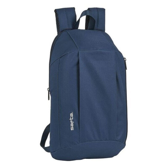 Casual Backpack Safta Navy Blue 22 x 39 x 10 cm Mini