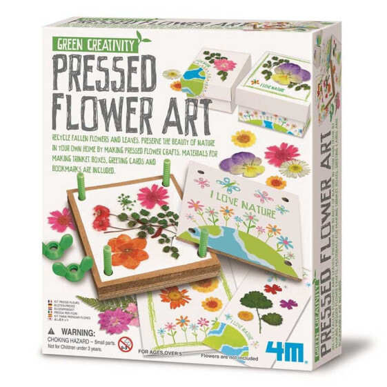 Развивающие игры 4M Green Creativity/Pressed Flower Art