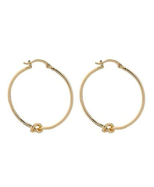 Love Knot Hoop Earrings