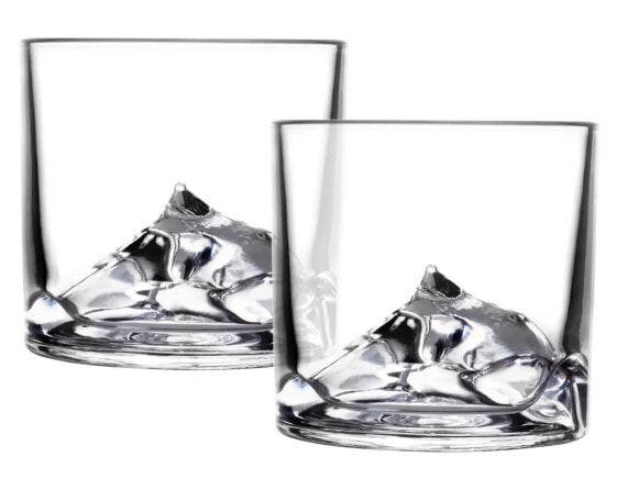 Whiskyglas Mount Everest 2er Set