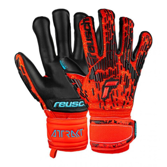 Вратарские перчатки Reusch Attrakt Freegel Gold Evolution Cut Jr 5370135-3333