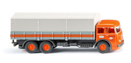 Wiking 047903 - Delivery truck model - Preassembled - 1:87 - Pritschen-Lkw (Büssing 12.000) - Any gender - "Fehrenkötter"