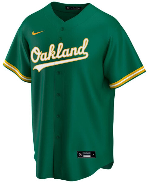 Men's Oakland Athletics Official Blank Replica Jersey