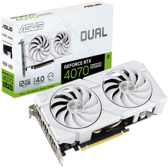 ASUS GeForce RTX 4070 Super Dual Evo White 12G, 12288 MB GDDR6X