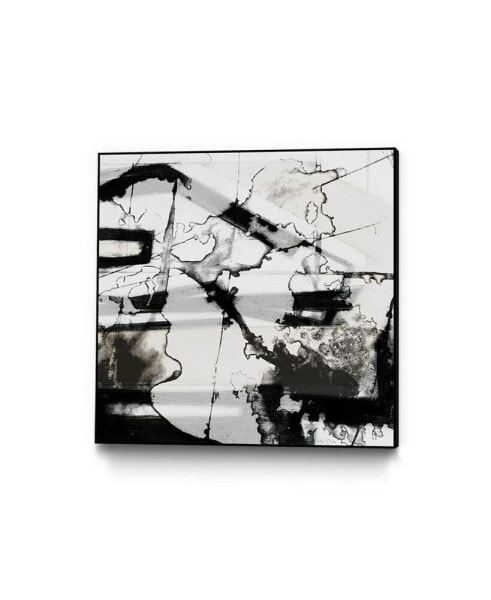30" x 30" In Motion III Art Block Framed Canvas