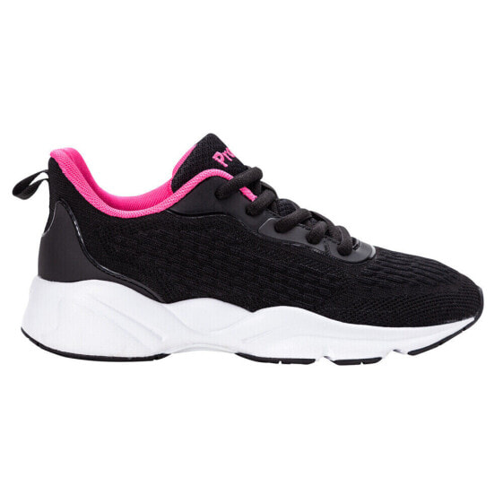 Propet Stability Strive Walking Womens Black Sneakers Athletic Shoes WAA212MBP