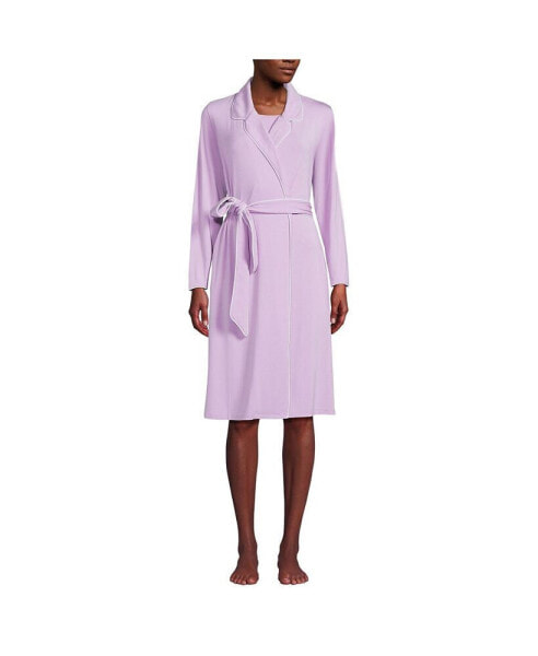 Women's Cooling Robe with Piping