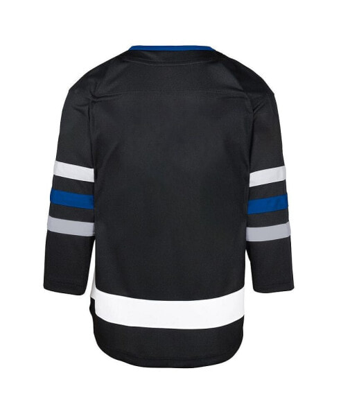 Big Boys and Girls Tampa Bay Lightning Alternate Premier Jersey