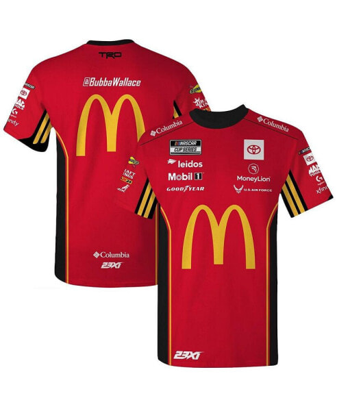 Men’s Red/Black Bubba Wallace McDonald's Uniform T-Shirt