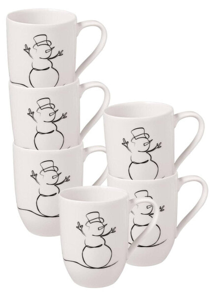 Becher XMAS Statement Lines 6er Set