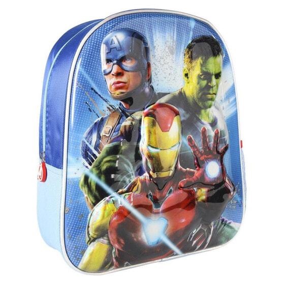 Рюкзак детский premium металлизированный набор "Мстители" от CERDA GROUP