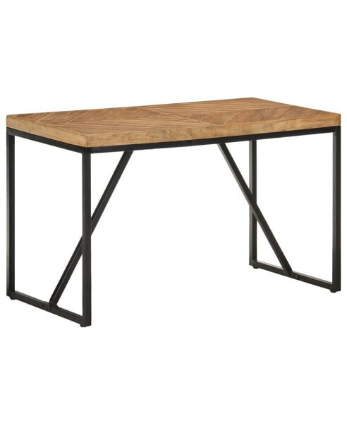 Dining Table 47.2"x23.6"x29.9" Solid Acacia and Mango Wood