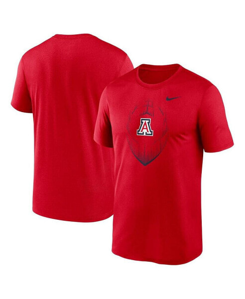 Men's Red Arizona Wildcats Primetime Legend Icon Performance T-Shirt