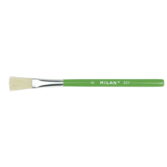 MILAN ChungkinGr Bristle Flat Brush For Glue And Poster Paint With Short Handleseries 221