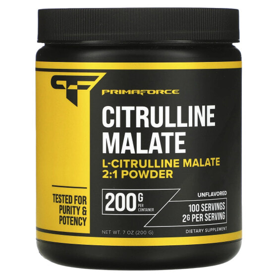 Citrulline Malate, Unflavored, 7.3 oz (204 g)