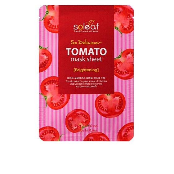 Маска для лица осветляющая SOLEAF TOMATO brightening 25 гр