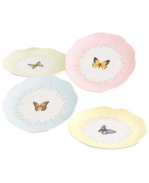 Тарелки десертные набор из 4 шт LENOX Butterfly Meadow