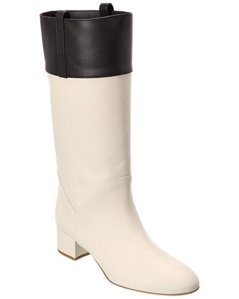 Gia Borghini Gc1003 Leather Boot Women's White 37