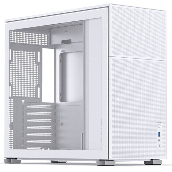 Jonsbo D41 MESH ATX Gehäuse, Tempered Glass - weiß