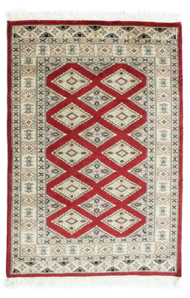 Pakistan Teppich - 93 x 63 cm - rot