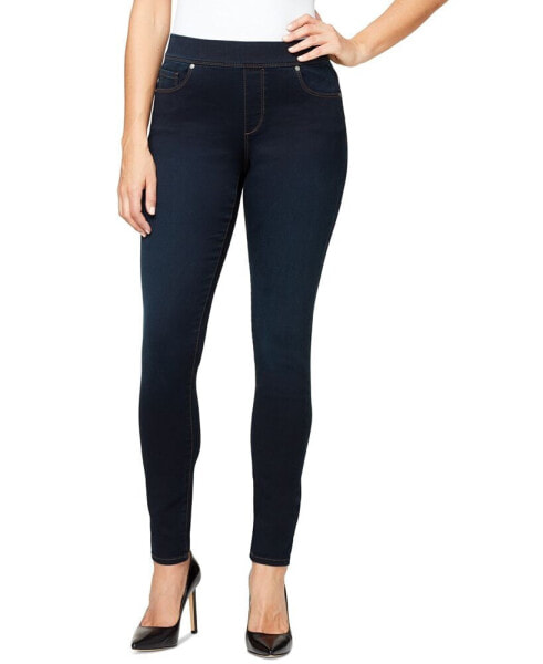Petite Avery Pull-On Skinny Jeans