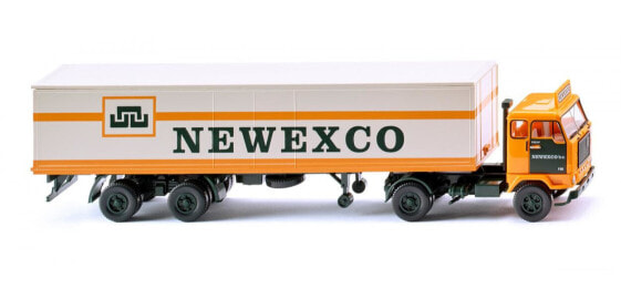 Wiking 054202 - Delivery truck model - Preassembled - 1:87 - Koffersattelzug (Volvo F88) - Any gender - "Newexco"