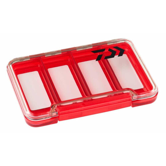 Органайзер рыболовный Daiwa Magnetic Box 810, красный, прозрачный