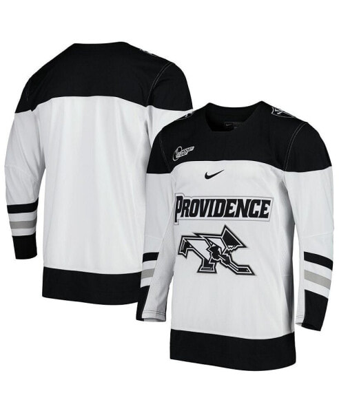 Men's White Providence Friars Replica Hockey Jersey