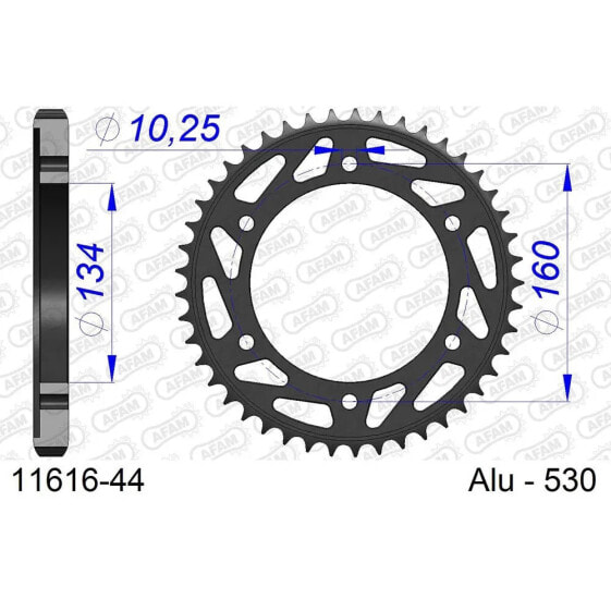 AFAM 11616 Rear Sprocket