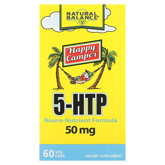 Happy Camper, 5-HTP, 50 mg, 60 VegCaps
