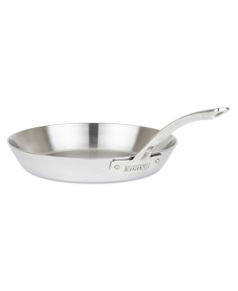 Contemporary 3-Ply Stainless Steel 12" Fry Pan