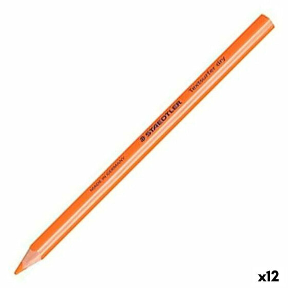 Флуоресцентный маркер Staedtler Карандаш Оранжевый (12 штук)
