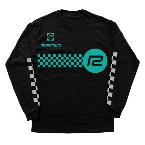 RADIO RACELINE Checker long sleeve T-shirt