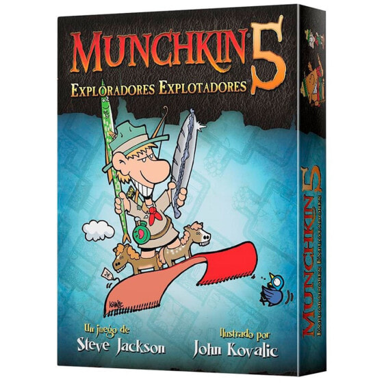 ASMODEE Munchkin 5: Exploradores Spanish