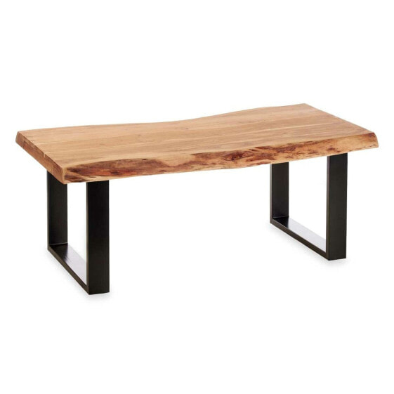 Вспомогательный стол Holo 120 x 60 x 47 cm Коричневый Чёрный древесина акации