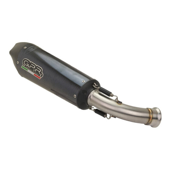 GPR EXCLUSIVE GPE Anniversary Poppy Slip On S 1000 XR 15-17 Euro 3 Homologated Muffler