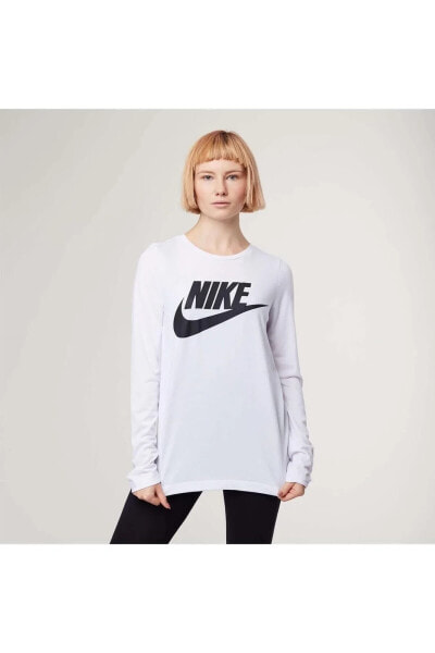 Футболка Nike женская Uzun Kollu T-Shirt Sweatshirt İCON