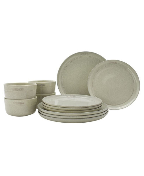 12-Piece Dinnerware Set, Service for 4