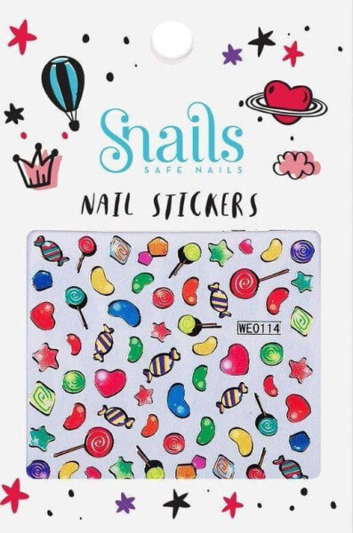 Сюжетно-ролевой набор Snails наклейки на ногти Candy Blast для девочек