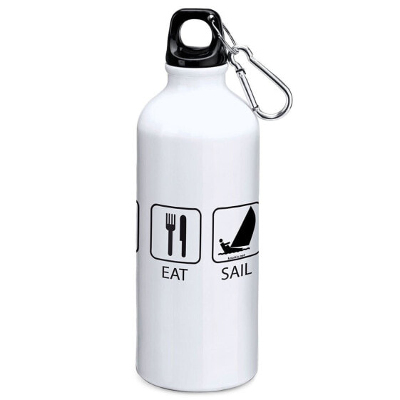 KRUSKIS Sleep Eat And Sail 800ml Aluminium Bottle