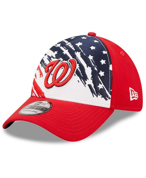 Men's Red Washington Nationals 2022 4th of July 39THIRTY Flex Hat