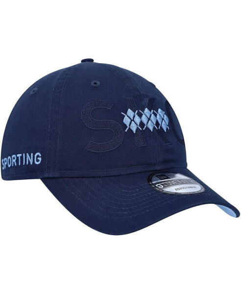 Men's Sky Blue Sporting Kansas City Kick Off 9TWENTY Adjustable Hat