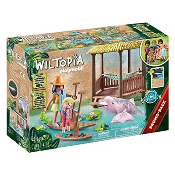 Конструктор Playmobil Wiltopia Tour Of Row With The River Dolphins.