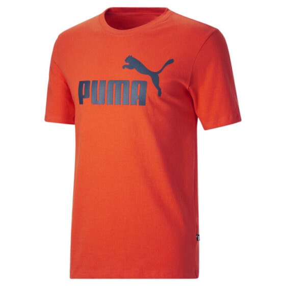Puma Essentials Logo Crew Neck Short Sleeve T-Shirt Mens Size M Casual Tops 678