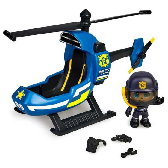 Фигурка ФАМОСА Pinypon Action Mini Helicóптер Полиции