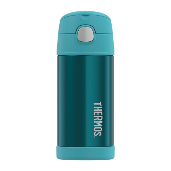 Children´s thermos with a straw - turquoise